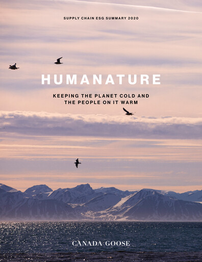 Thumbnail Canada Goose
 ESG Report 2020