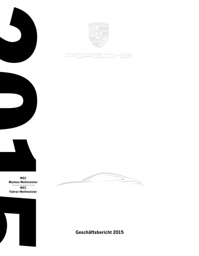 Thumbnail Porsche Annual Report 2015