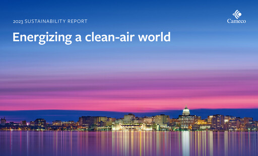 Thumbnail Cameco
 Sustainability Report 2023