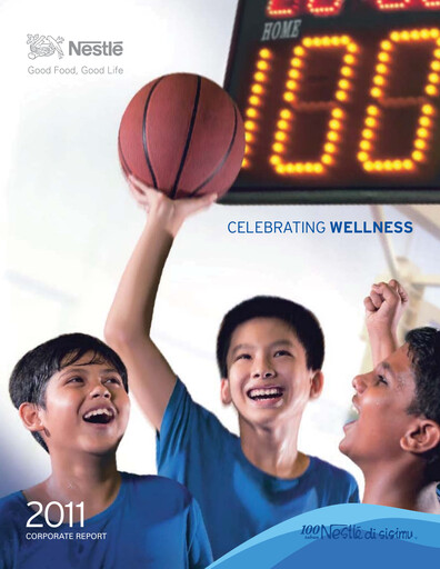 Miniature Nestle Malaysia Rapport annuel 2011