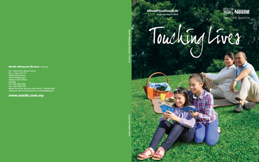 Miniature Nestle Malaysia Rapport annuel 2014