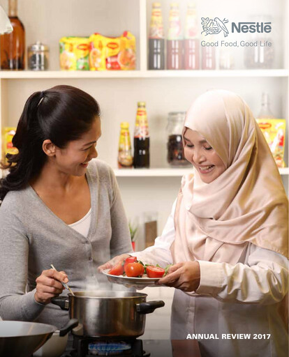 Miniature Nestle Malaysia Rapport annuel 2017