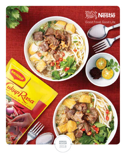 Miniature Nestle Malaysia Rapport annuel 2018