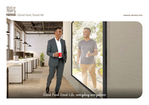 Miniature Nestle Malaysia Rapport annuel 2022