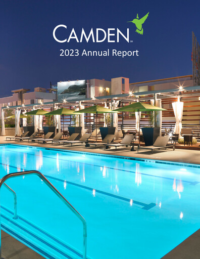 Thumbnail Camden Property Trust
 Annual Report 2023