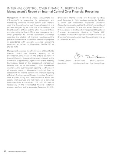 Vorschaubild Brookfield Infrastructure Partners
 Finanzmitteilung 2010