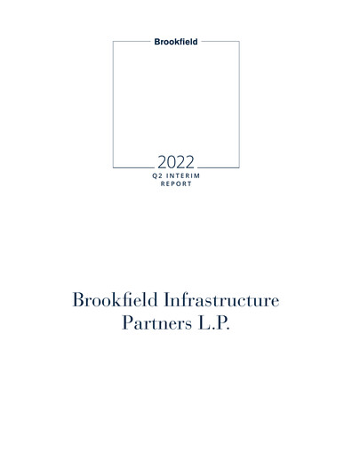 Vorschaubild Brookfield Infrastructure Partners
 Quartalsbericht 2022-q2