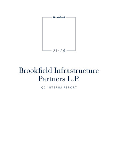 Vorschaubild Brookfield Infrastructure Partners
 Quartalsbericht 2024-q2