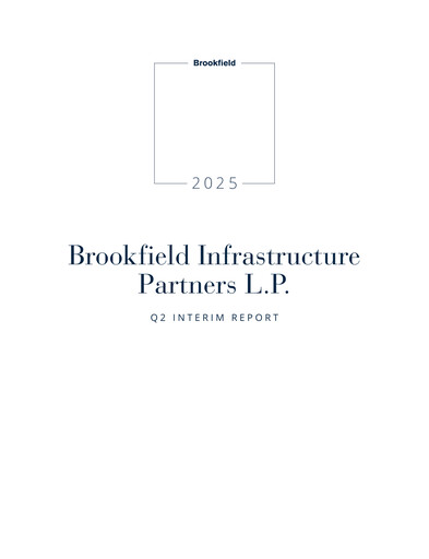 Vorschaubild Brookfield Infrastructure Partners
 Quartalsbericht 2025-q2