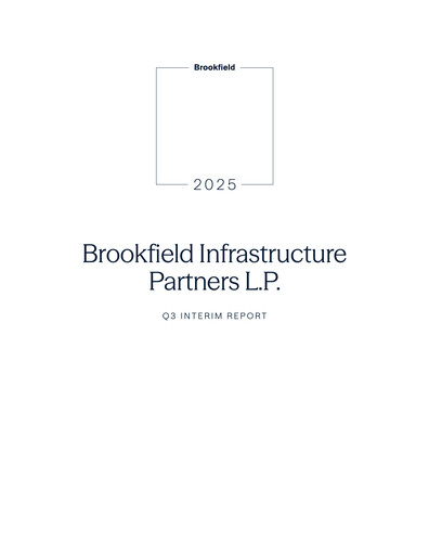 Vorschaubild Brookfield Infrastructure Partners
 Quartalsbericht 2025-q3