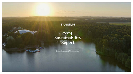 Vorschaubild Brookfield Asset Management Nachhaltigkeitsbericht 2024