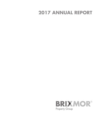Vorschaubild Brixmor Property Group
 Jahresbericht 2017