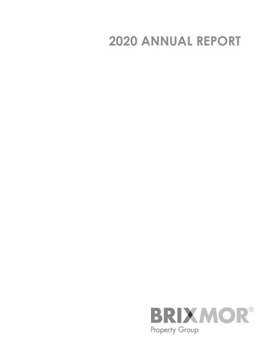 Vorschaubild Brixmor Property Group
 Jahresbericht 2020