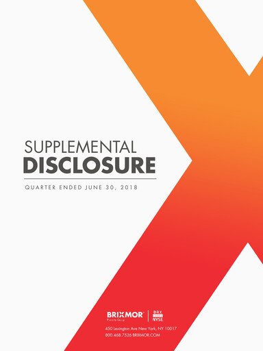 Thumbnail Brixmor Property Group
 Quarterly Report 2018-q2