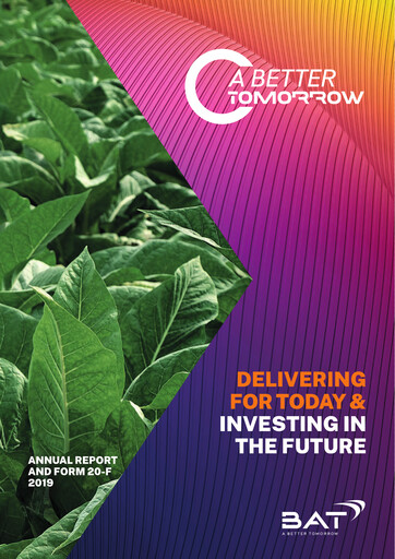 Miniature British American Tobacco Rapport annuel 2019