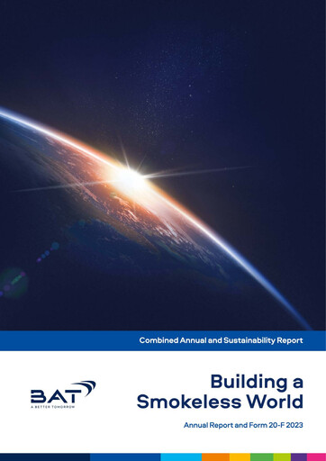 Miniature British American Tobacco Rapport annuel 2023
