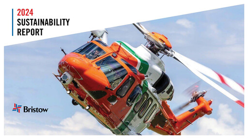 Thumbnail Bristow Group Sustainability Report 2024