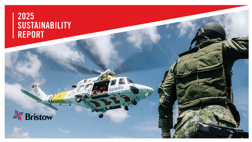 Thumbnail Bristow Group Sustainability Report 2025