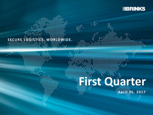 Thumbnail Brink's
 Quarterly Report 2017-q1