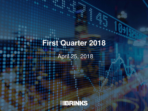 Thumbnail Brink's
 Quarterly Report 2018-q1