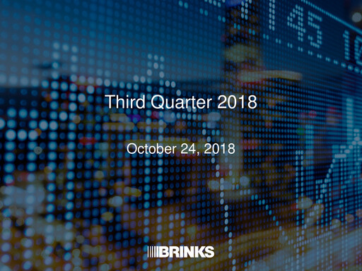 Thumbnail Brink's
 Quarterly Report 2018-q3