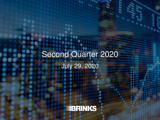 Thumbnail Brink's
 Quarterly Report 2020-q2