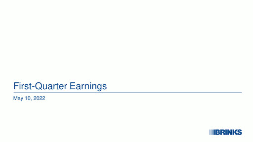 Thumbnail Brink's
 Quarterly Report 2022-q1