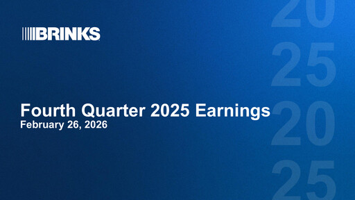 Vorschaubild Brink's
 Quartalsbericht 2025-q4