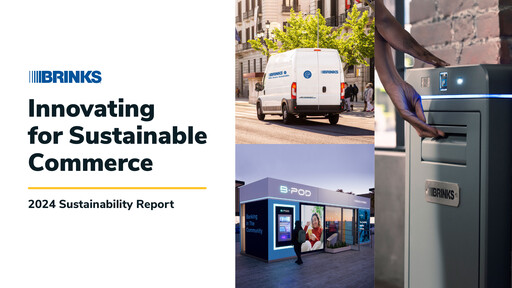 Thumbnail Brink's
 Sustainability Report 2024