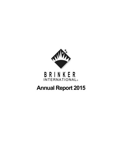 Vorschaubild Brinker International
 Jahresbericht 2015