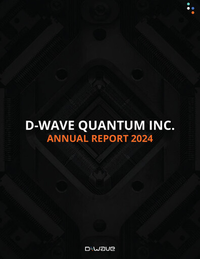 Miniature D-Wave Quantum Rapport annuel 2024