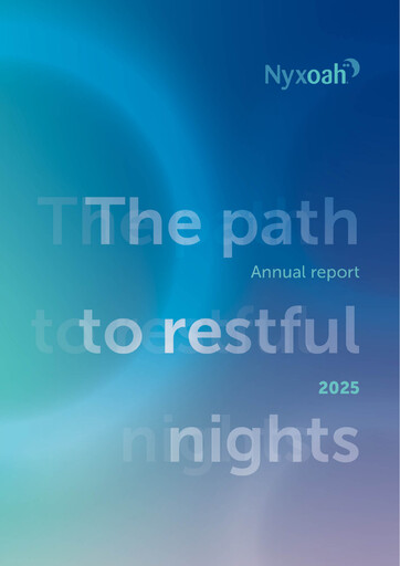 Thumbnail Nyxoah Annual Report 2025