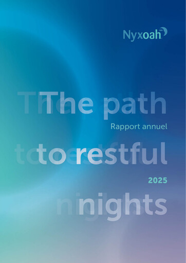 Thumbnail Nyxoah Annual Report 2025