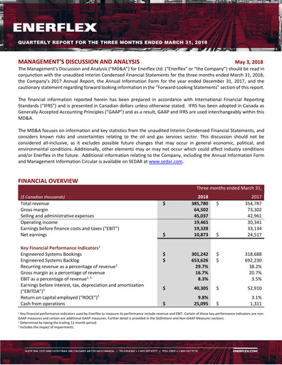 Thumbnail Enerflex Quarterly Report 2018-q1