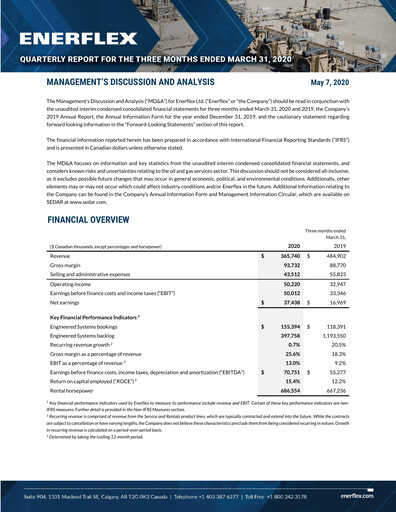 Thumbnail Enerflex Quarterly Report 2020-q1