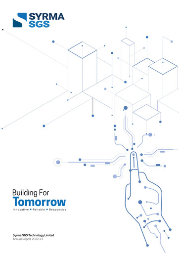 Thumbnail Syrma SGS Technology Annual Report 2022-2023