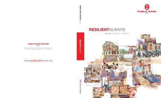 Thumbnail PBBank (Public Bank Bhd) Annual Report 2012