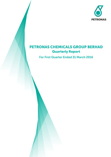 Thumbnail PChem (Petronas Chemicals Group) Quarterly Report 2016-q1