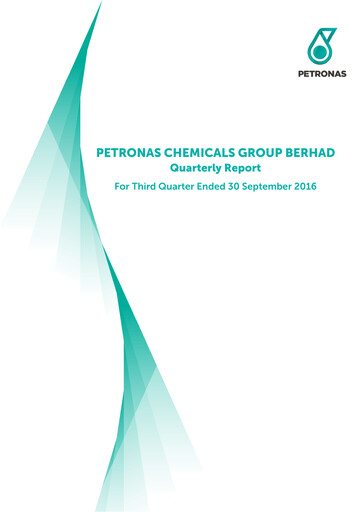 Thumbnail PChem (Petronas Chemicals Group) Quarterly Report 2016-q3