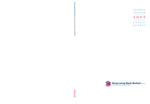 Thumbnail (HLBank) Hong Leong Bank Annual Report 2005