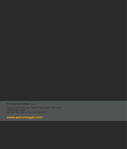 Vorschaubild PetGas (Petronas Gas) Jahresbericht 2016