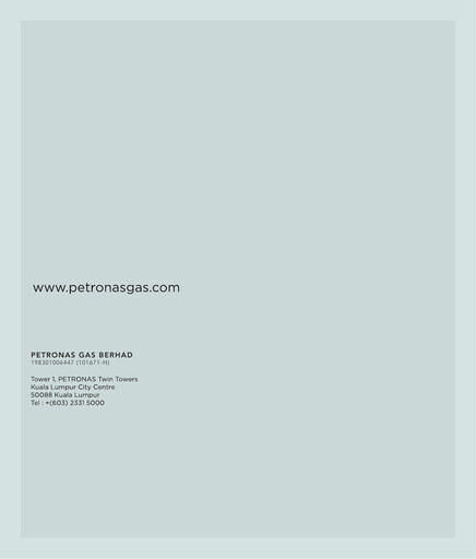 Vorschaubild PetGas (Petronas Gas) Jahresbericht 2019