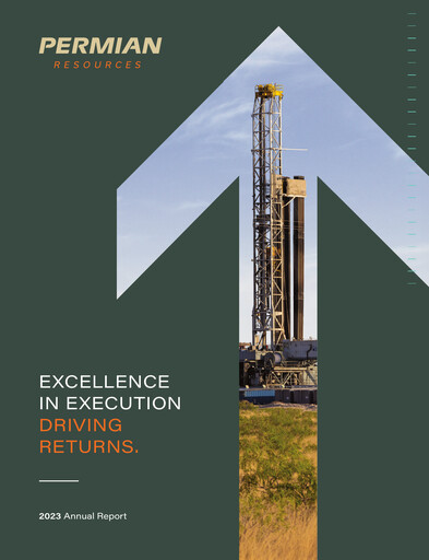 Miniature Permian Resources Rapport annuel 2023