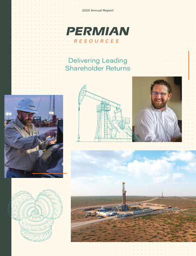 Miniature Permian Resources Rapport annuel 2025