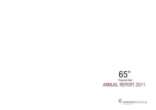 Thumbnail Cementir Annual Report 2011