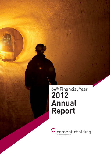 Thumbnail Cementir Annual Report 2012