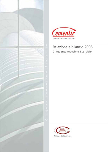 Thumbnail Cementir Annual Report 2005