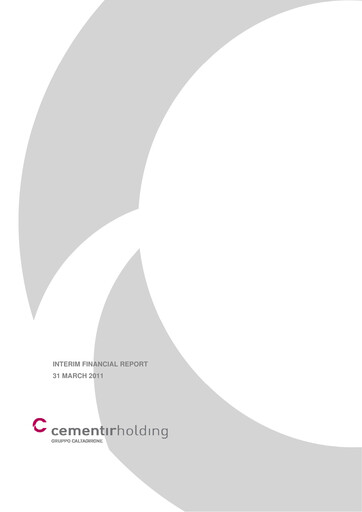Thumbnail Cementir Quarterly Report 2011-q1