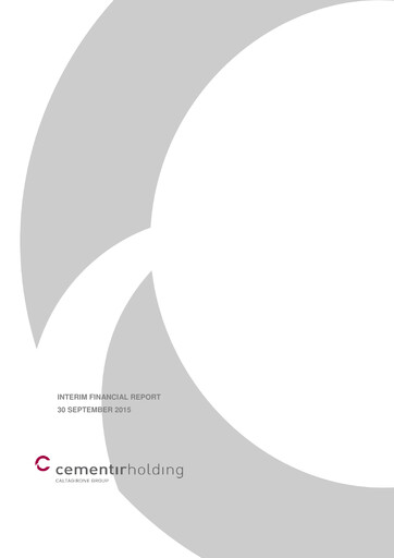 Thumbnail Cementir Quarterly Report 2015-q3