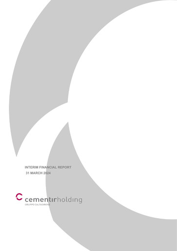 Miniature Cementir Rapport trimestriel 2024-q1